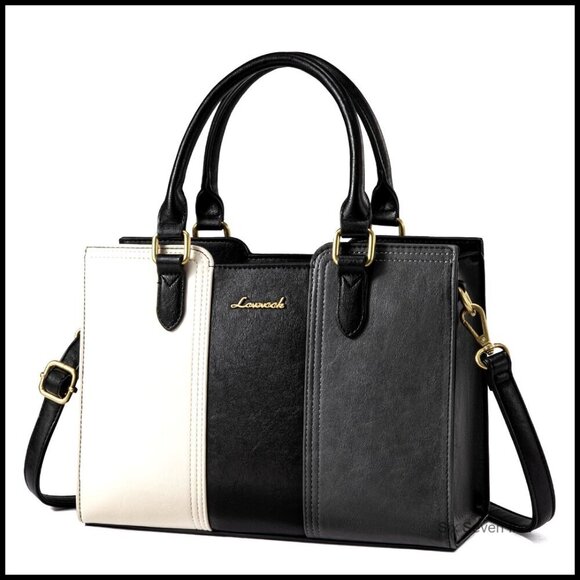 Handbags - Vintage Leather Shoulder Handbag Small Satchel Tote Crossbody Bag Work Purse